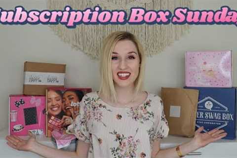 Subscription Box Sunday | Vol. 4 March 2022 | Lottie London, Dot Boxx, Eyescream, Silver Swag