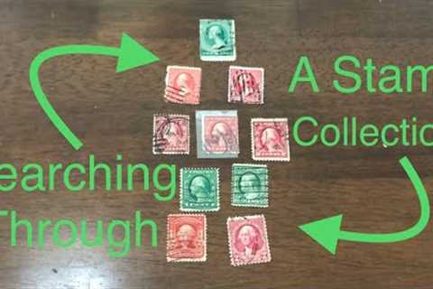 Searching Through a Stamp Collection!