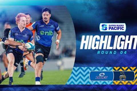HIGHLIGHTS | BLUES v BRUMBIES | Super Rugby Pacific 2025 | Round 4