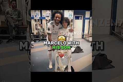 Marcelo And His Son Have Both Signed With Real Madrid 🤩🔥 #shorts #viral #funny #trending #fypシ..