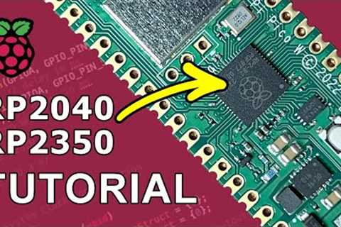 Starting with RP2040 / RP2350 PICO - Programming Tutorial for Beginners | StepByStep | CircuitPython