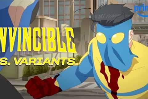 Invincible vs. Invincible Variants | Invincible | Prime Video