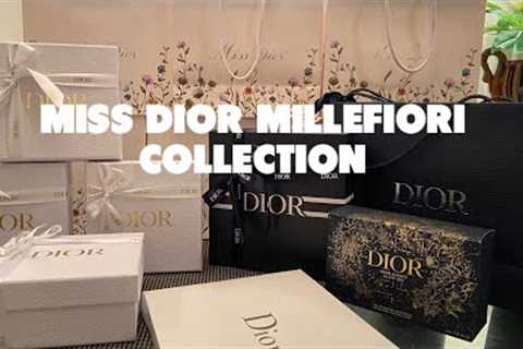 Unboxing Limited Edition Miss Dior Millefiori Collection And Holiday 2022 Gift Set! Lots Of Gifts