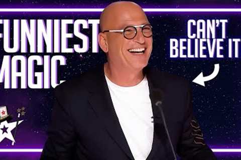 TOP 8 Funniest Magicians EVER on America's Got Talent