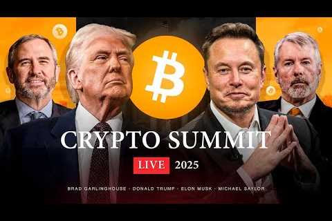 Crypto Summit 2025 at the White House | Live Stream with Industry Leaders &amp; Influencers