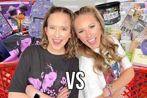 TAYLOR SWIFT 🫶🏼✨ VS OLIVIA RODRIGO ⭐️💜TARGET SHOPPING CHALLENGE