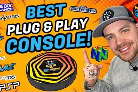 The Best Plug & Play Game Console of 2024! Time Machine Retro Game Console w/ 10K Preloaded..