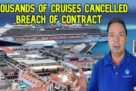 CARNIVAL CRUISES CANCELS THOUSANDS OF CRUISES OVERNIGHT