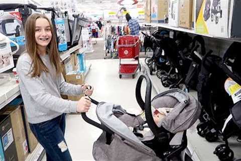 Shopping for Reborn Baby Stroller and Car Seat with My Reborns