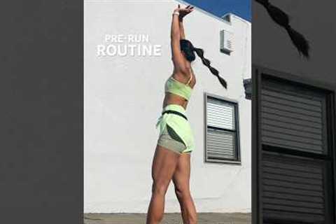 do THIS warm-up routine before your next RUN  🏃🏻‍♀️⚡️ #running #warmup #routine