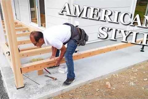 Surprise Visitor?! Working Hard on an American-Style Deck | New Home Build Season 5 Part 13