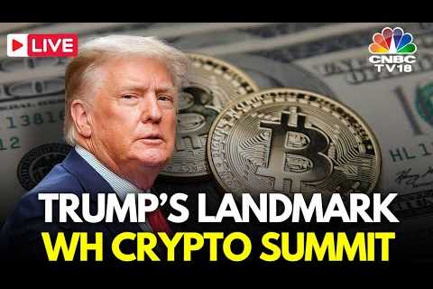 LIVE: President Trump Speaks at White House Crypto Digital Assets Summit | Trump Bitcoin | N18G