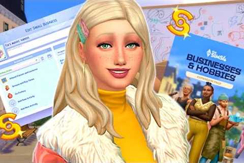 Let’s play with the new Business &amp; Hobbies expansion pack! // Sims 4 new expansion pack