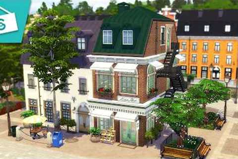 Startup Business with Apartment | The Sims 4 Businesses &amp; Hobbies Speed Build