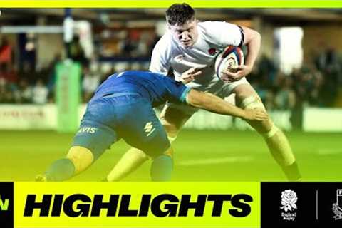 HIGHLIGHTS | ENGLAND v ITALY | 2025 U6N20 | RUGBY HIGHLIGHTS