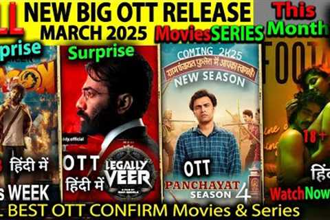 MARCH NEW Hindi OTT Release (Leaked) l Hindi Web-Series Movies Footage, DragonHindi, Panchayat4