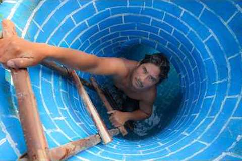 I Built a Secret Underground House with a Hidden Swimming Pool - Primitive Survival Build