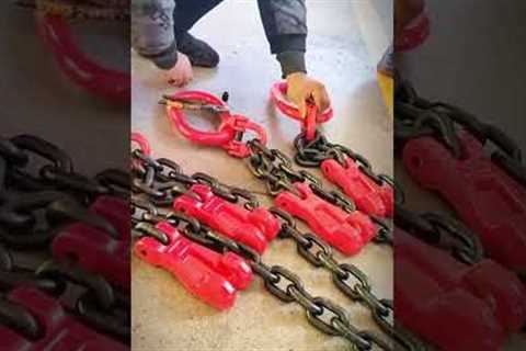 chain assembly process for worker safety while working #shorts