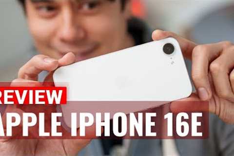 Apple iPhone 16e full review