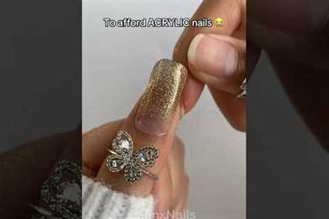 *NEW* GOLDEN NAILS✨ #naildesigns #nails #nailart #nailtutorial #gelnails #manicure #mani #nailpolish