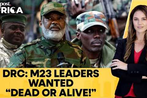 DR Congo Offers $5M Bounty for M23 Leaders as US Considers Minerals Deal | Firstpost Africa | N18G