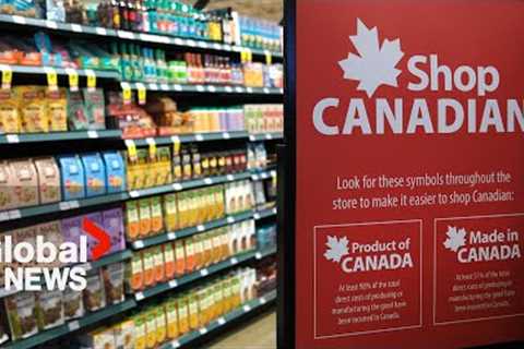 Many Canadians planning to avoid US products despite higher grocery bills, tariff pause