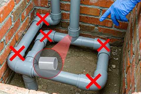 TOP 7 Biggest Mistakes New Plumbers Make! Secret Tips for Separating Water Pipes | Easiest to Do