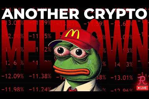 BITCOIN LIVE : BTC CRYPTO MELTDOWN, ALTCOINS BREAKING SUPPORTS