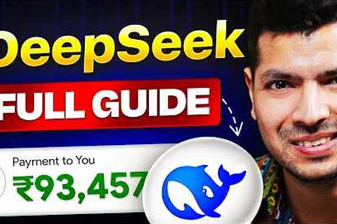7 Ways To Earn Money Online Using DeepSeek AI As A Teenager &amp; College Student | Make Money..
