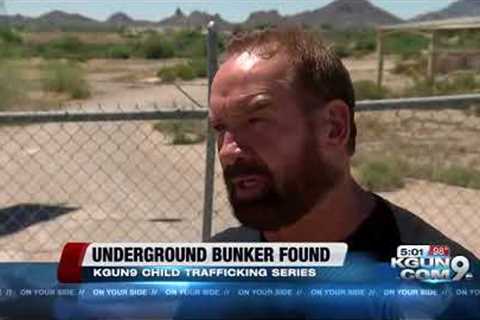 Underground bunker possibly used for human trafficking of children found in Tucson