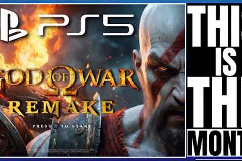 PLAYSTATION 5 - NEW GROUNDBREAKING SONY TECH / NEW GOD OF WAR REMAKE | REMASTERS THIS MONTH / NEW O…