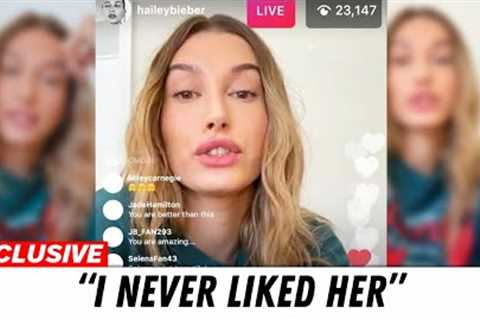 Selena Gomez RESPONDS To Hailey Bieber's NASTY Message