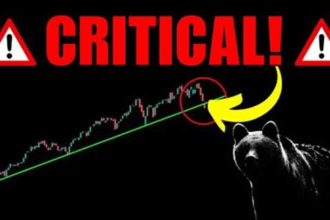 ⚠️ CRITICAL TEST in the STOCK MARKET! ⚠️ Bear Market Explained