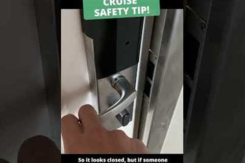 A Cruise Safety Tip You Need to Know! #cruiseship #cruiselife #travel