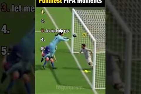 Ranking The Best Funniest FIFA Moments #fifa #eagames #football #shorts