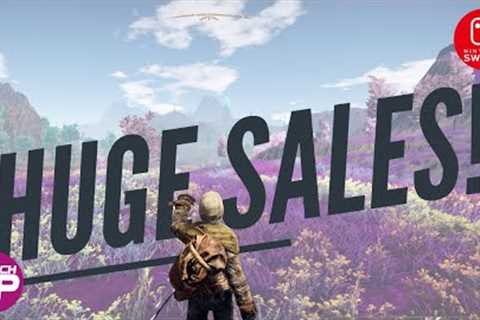 A HUGE Nintendo Switch Eshop Sale | Lots of RARELY Discounted Games!