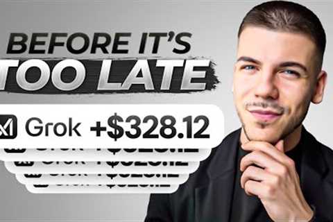How to Earn $175/Hour with Grok For FREE (Make Money Online 2025)