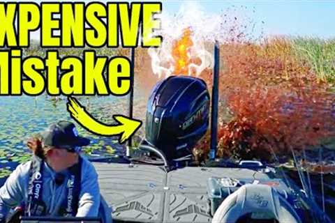 I Wrecked My Boat to find $100k worth of Bass...