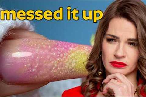 Trending Nail art Gone Wrong  🥲 I messed it up