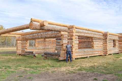 I Spent 2 Years Building My 1st Log Home