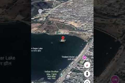 jal Mahal Jaipur Rajasthan India virtual reality geography location 3d view street view amazing fort