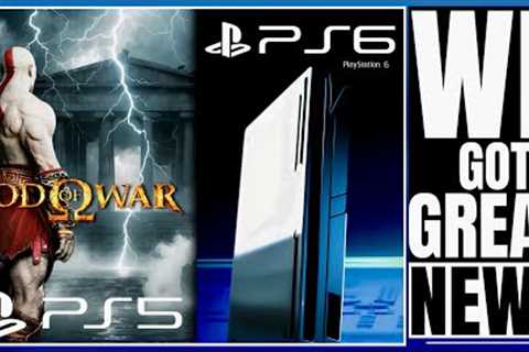 PLAYSTATION 5 - NEW GOD OF WAR PS5 NEWS / NEW BIG PS6 GRAPHICS TECH NEWS / PS5 EXCLUSIVE RELASE DAT…