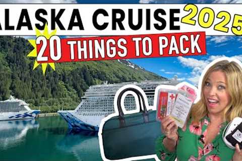 ALASKA CRUISE PACKING LIST 2025🌲What to pack for an Alaska Cruise 🌲
