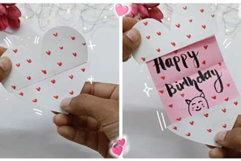 Birthday card idea | Birthday Gift Ideas | Easy happy birthday card | cute gift ideas