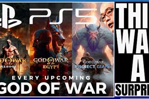 PLAYSTATION 5 - NEW SURPRISING MAJOR PS5 UPDATE NOW LIVE / EVERY UPCOMING GOD OF WAR PS5 GAME / LAS…
