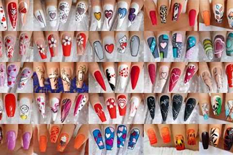 Easy Valentine's Day Nail Art Compilation | Simple &amp; Elegant Nail Art Ideas 2025 |💖Cute Nails
