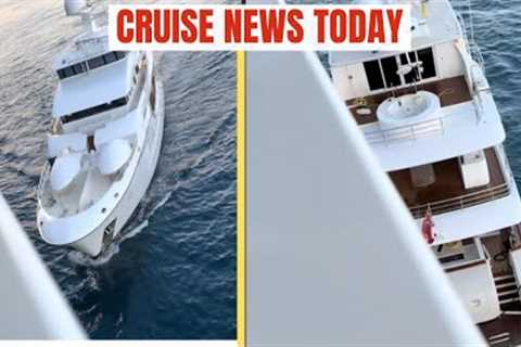 Yacht Collides with Mega Ship in Nassau, Drink Package Limits
