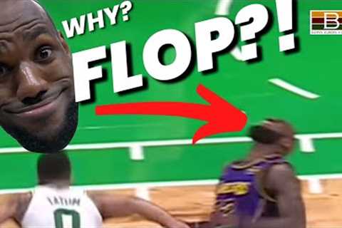 Lebron James GOT PUNCHED by Jason Tatum?! FLOP OR NOT?! | Lebron James Highlights