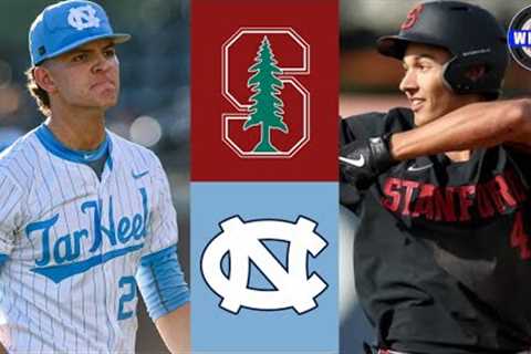 Stanford vs #4 North Carolina Highlights | 2025 College Baseball Highlights
