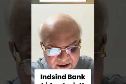 Indsind Bank ki Analysis!! #indusindbanksharenews